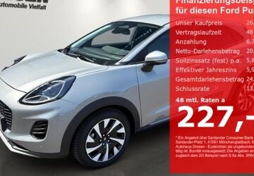 Ford Puma 2.000 km 26.890 &euro; Euskirchen 53881