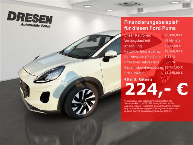 Ford Puma 1.500 km 26.490 &euro; Euskirchen 53881