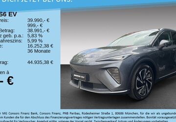 MG S6 EV 1.500 km 39.990 &euro; Bonn 53227