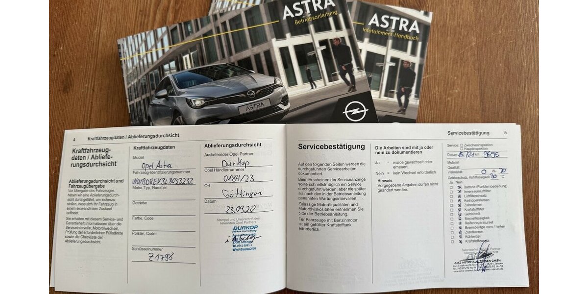 Opel Astra K Klima Navi Temp CarPlay AHK ServNeu 1.Hd 100.000 km 9.500 &euro; Erftstadt 50374